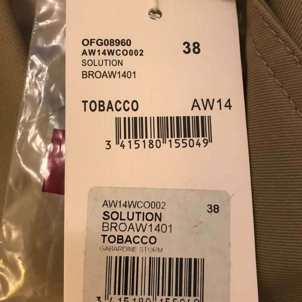 NEW Comptoir Des Cotonniers trenchcoat. NWT.  Size FR 38 / US 4/6 Small - Picture 8 of 11